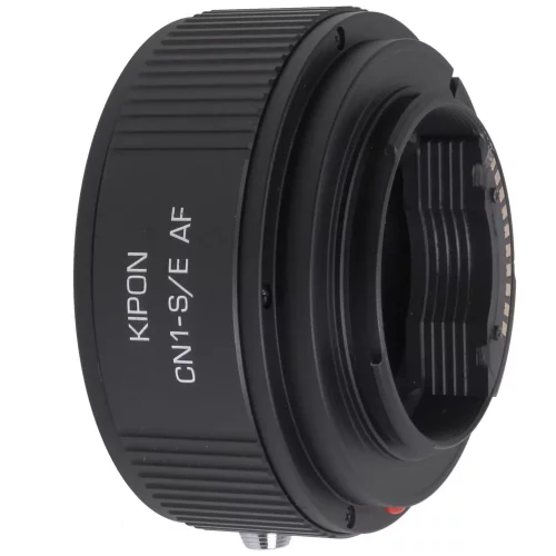 Kipon autofokus adaptér z Contax N1 objektivu na Sony E tělo