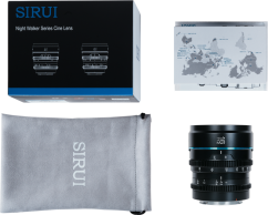 Sirui Cine Lens Nightwalker S35 16mm T1.2 E-Mount Black