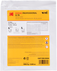 Kodak Professional D-76 Film Developer Powder To Make 1L