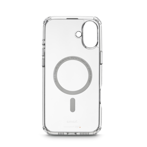 Hama Extreme Protect, kryt pro Apple iPhone 16 Plus, magnetický, D3O®, nežloutnoucí, průhledný Hama Extreme Protect, kryt pro Apple iPhone 16 Plus, magnetický, D3O®, nežloutnoucí, průhledný