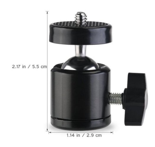 Elementrix 3D Stativová mini kulová hlava (HL6)