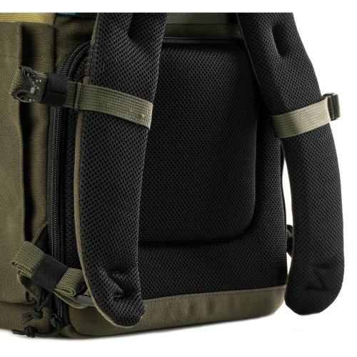 Tenba Fulton v2 14L Photo Backpack | 14L Capacity | for Mirrorless or DSLR Camera with 4 Lenses | 13 inch Laptop | Tan/Olive