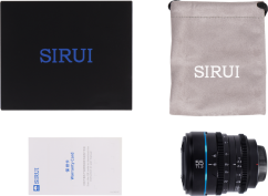 Sirui Cine Lens Nightwalker S35 55mm T1.2 E-Mount Metal Grey