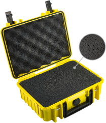 B&W Outdoor Cases BW Outdoor Cases Type 1000 / Yellow (pre-cut foam)