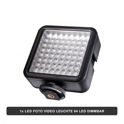 Walimex pro foto&video stmívatelné denní světlo se 64 LED
