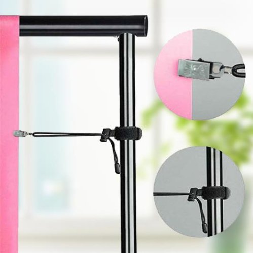 Klipy, napínák pro fotografické pozadí sada 4ks (KL157)