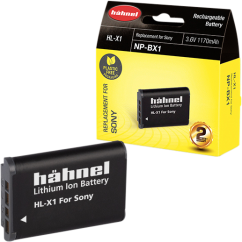Hähnel HL-X1 Sony NP-BX1 3.6V, 1170mAh, 4.2Wh