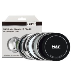 H&Y Fujifilm X100V/X100VI Filter Set, silber