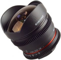 Samyang MF 8mm T3.8 VDSLR Lens for Nikon F
