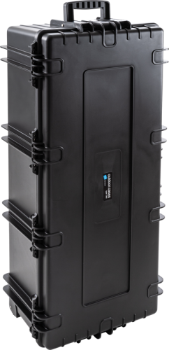 B&W Outdoor Case 7300, prázdný kufr černý
