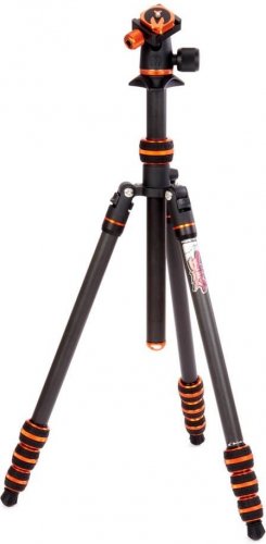 3 Legged Thing PUNKS Billy 2.0 Carbon Fiber Tripod with AirHed Neo 2.0 Ball Head (Black)