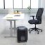 Aktenvernichter Fellowes LX 85 P-4, Kreuzschnitt 4x40mm, 12l, 19l, Kreditkarte, schwarz