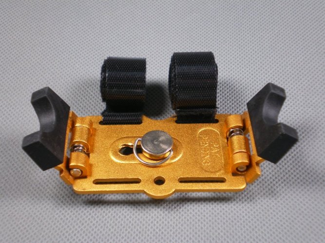 Camera handlebar holder yellow