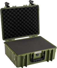 B&W Outdoor Cases BW Outdoor Cases Type 6000 / Bronze green (pre-cut foam)