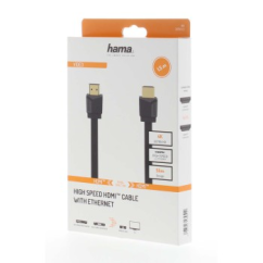 Hama HDMI kábel High Speed 4K 1,5 m, plochý Flexi-Slim