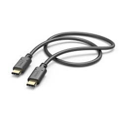 Hama kábel USB-C 2.0 typ C-C 1,5 m, čierny