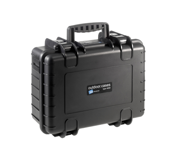 B&W Outdoor Koffer Typ 4000 Leer Schwarz