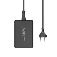 Nabíjecí stanice Hama USB GaN, 3x USB-C PD, 2x USB-A (1x QC), 140 W