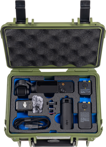 B&W Outdoor Cases B&W Cases Type 500 for DJI Osmo Pocket 3 Creator Combo, Bronze-green B&W Outdoor Cases B&W Cases Type 500 for DJI Osmo Pocket 3 Creator Combo, Bronze-green