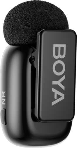 Boya Mini-12 Ultracompact 2.4GHz Wireless Microphone System with lightning+USB-C (Black) Boya Mini-12 Ultracompact 2.4GHz Wireless Microphone System with lightning+USB-C (Black)