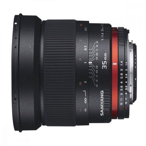 Samyang 35mm f/1.4 AS UMC Objektiv für Canon EF (AE)