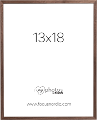 Focus Soul Walnut veneer 13X18