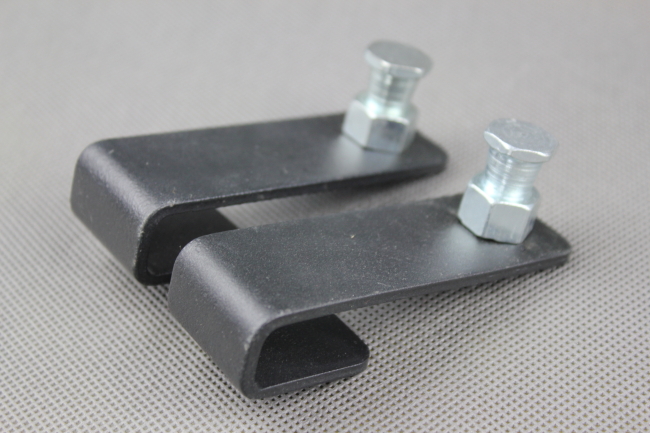 Ocelové háky pozadí se spigotem