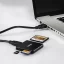 Hama viacúčelová čítačka kariet USB 3.0, SD/microSD/CF (čierna)