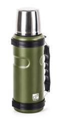Termofľaša G21 na pitie, 1000 ml, zelená s rukoväťou