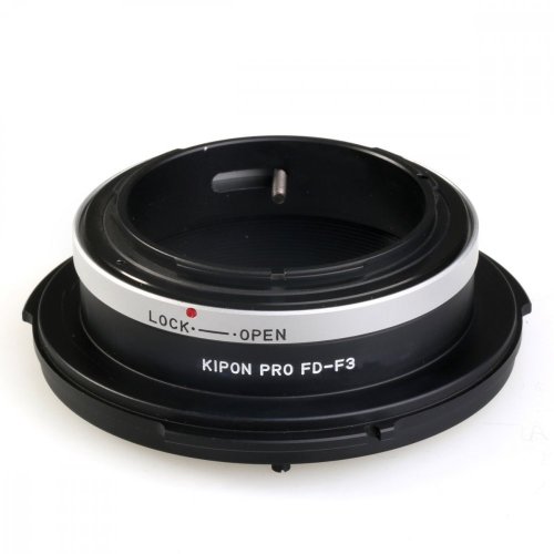 Kipon adaptér z Canon FD objektivu na Sony FZ tělo