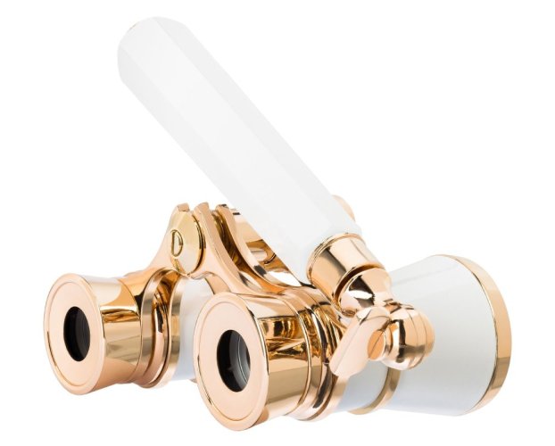 Divadelní kukátko Levenhuk Broadway 325E s lornionem, bílé