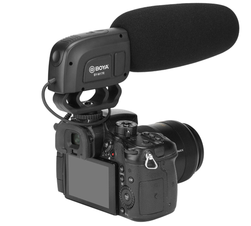 BOYA BY-M17R Nieren-Kondensatormikrofon für DSLR-Camcorder und Audiorecorde BOYA BY-M17R Nieren-Kondensatormikrofon für DSLR-Camcorder und Audiorecorde