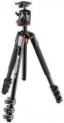 Manfrotto MK190XPRO4-BHQ2, 190 Aluminium 4-Section Tripod with X