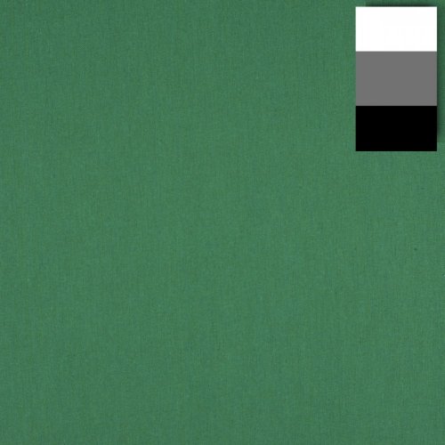 Walimex Fabric Background (100% cotton) 2.85x6m (Emerald Green)