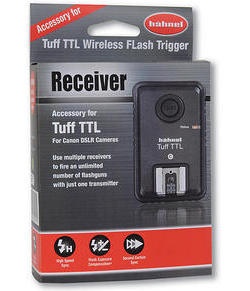 Hähnel TUFF TTL receiver, pre Canon