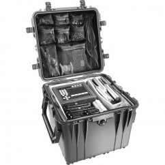 Peli™ Case 0350 Cube kufr s nastavitelnými přepážkami černý
