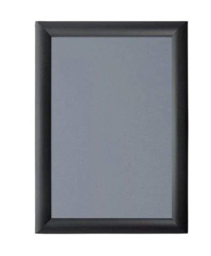 Klaprám A4 reklamní tabule, černá 25mm (RT25A4B)
