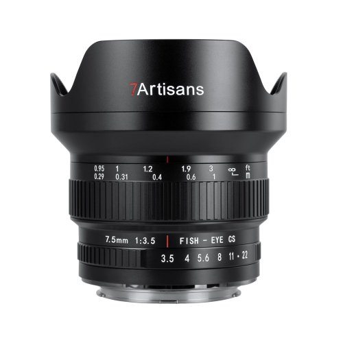 7Artisans 7,5mm f/3,5 Fisheye für Canon EF (APS-C)