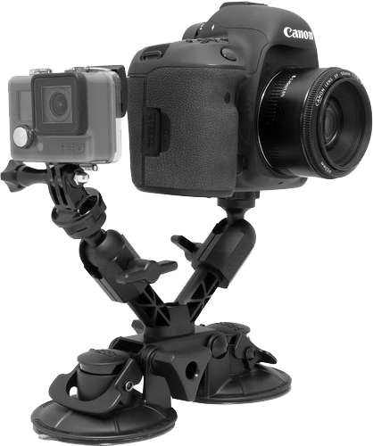 Delkin Fat Gecko Držáky Kamer - FG Dual Suction