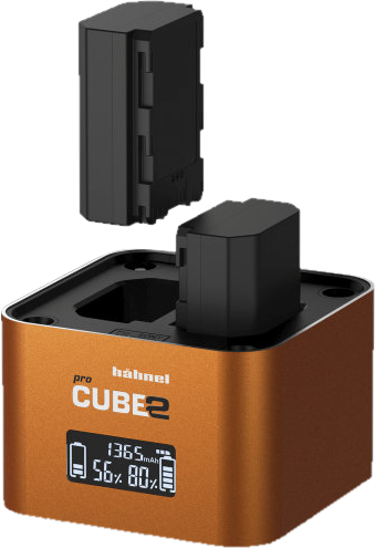 Hähnel proCUBE2 Sony - profi nabíječka Li-ion baterií NP-BX1, NP-FW50, NP-FZ100