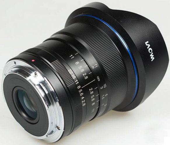 Laowa 12mm f/2,8 Zero-D pro Canon EF