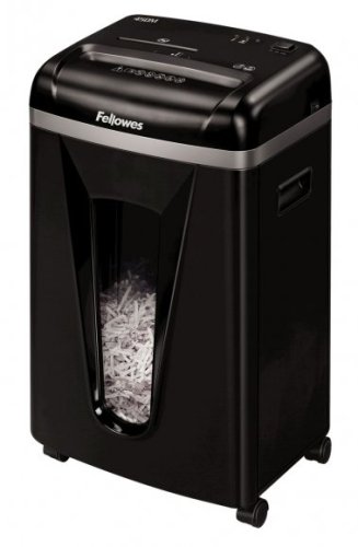 Fellowes Microshred 450 M P-5, křížový řez 2x12 mm, 9 listů, 22 l, CD+DVD, kreditní karty