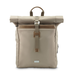 Hama Silvan, batoh na notebook do velikosti 16,2" (41 cm), recyklovaný polyester, béžový