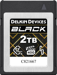 Delkin CFexpress 4.0 BLACK | Type B | R3700/W3220 (VPG400) 2TB