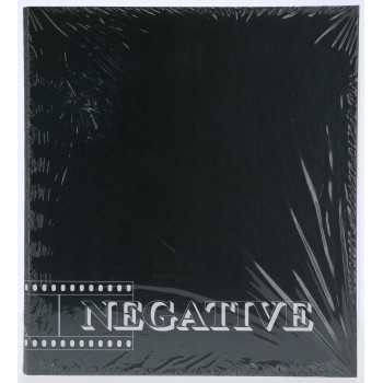 Hama NEGATIVE 4 kroužkový pořadač, šířka hřbetu 39 mm, černý