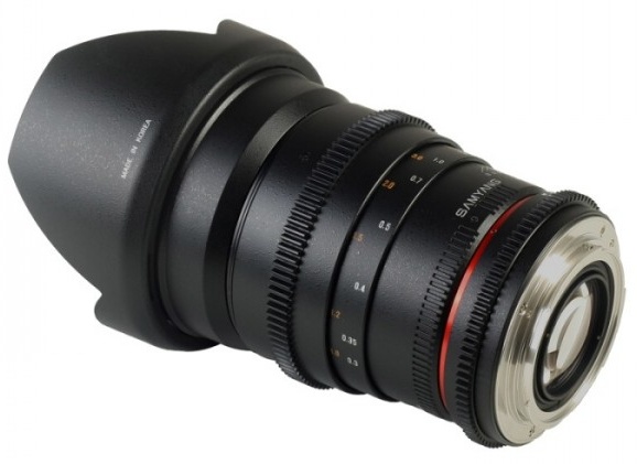 Samyang 35mm T1.5 VDSLR AS UMC II Objektiv für Sony A