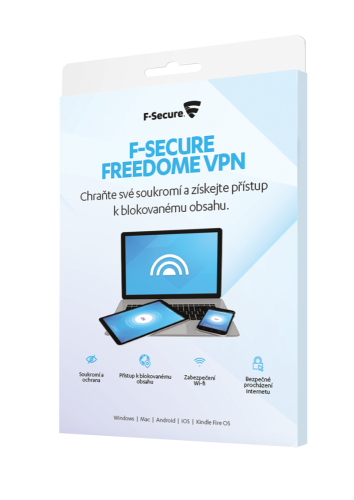 F-Secure Freedome 1 year - 1device
