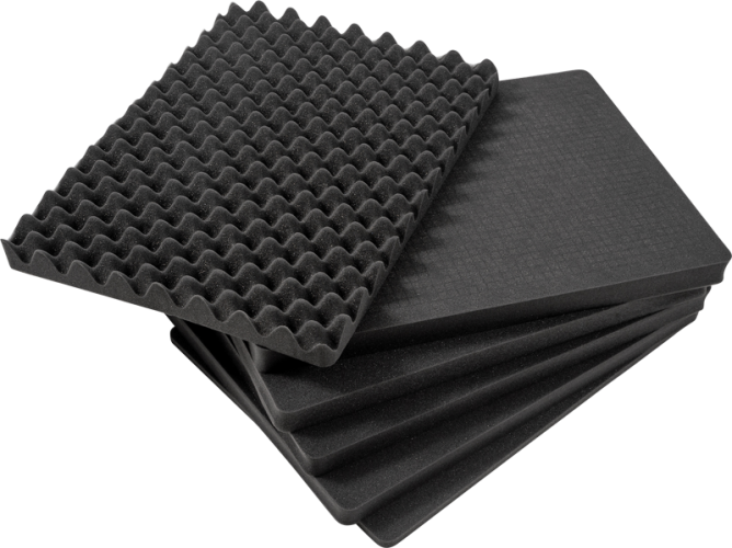 B&W Vorgeschnittener Schaumstoff für Outdoor Koffer Typ 6500