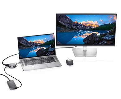 Dokovací stanice Dell DA310 USB-C – HDMI / DisplayPort / VGA / Ethernet RJ-45 / 2x USB 3.0, podpora napájení