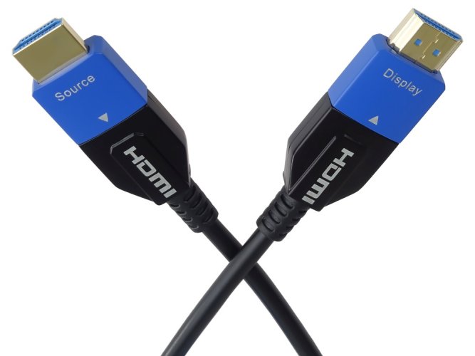 PremiumCord Ultra High Speed HDMI 2.1 Optical 8K@60Hz 4K@120Hz 25m pozlacený